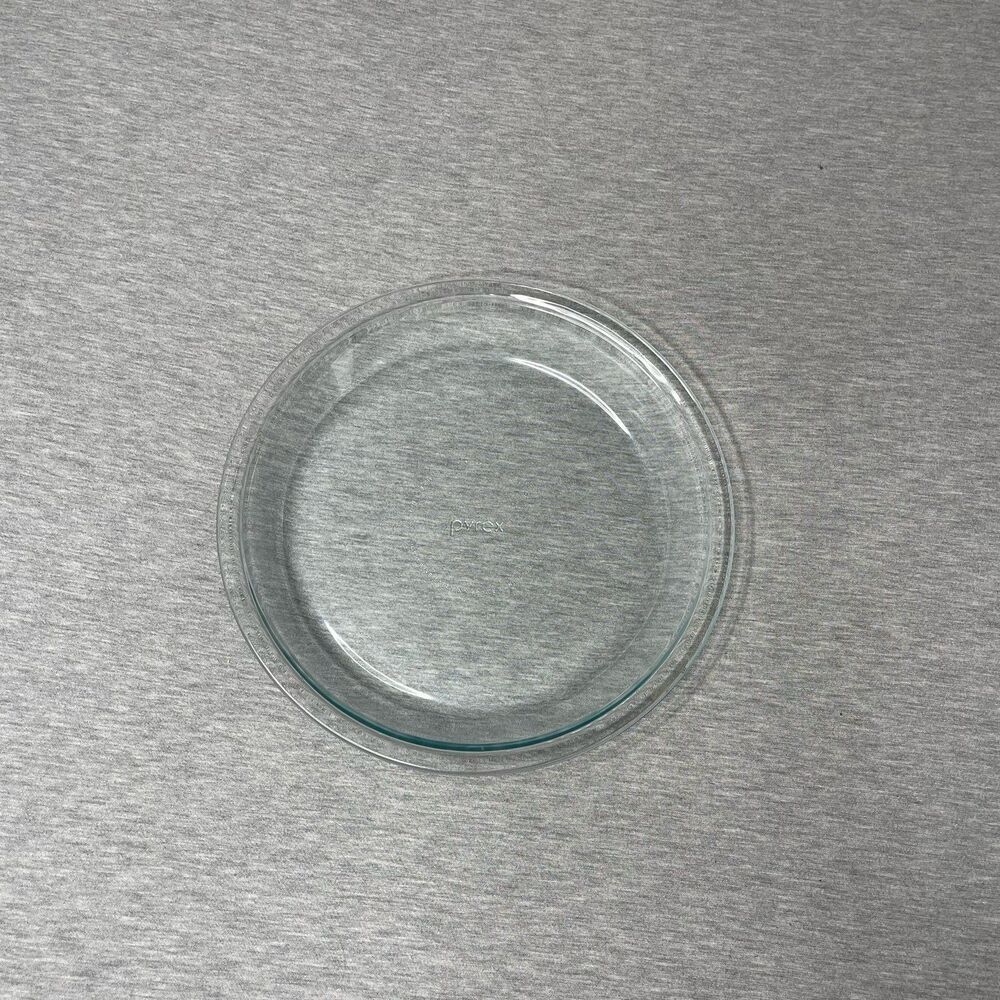 Pyrex Round 9 Inch Clear Glass Pie Plate Baking Dish